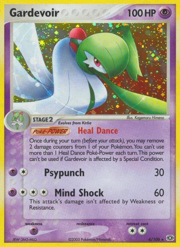 Gardevoir 4/106 Reverse Holofoil Emerald