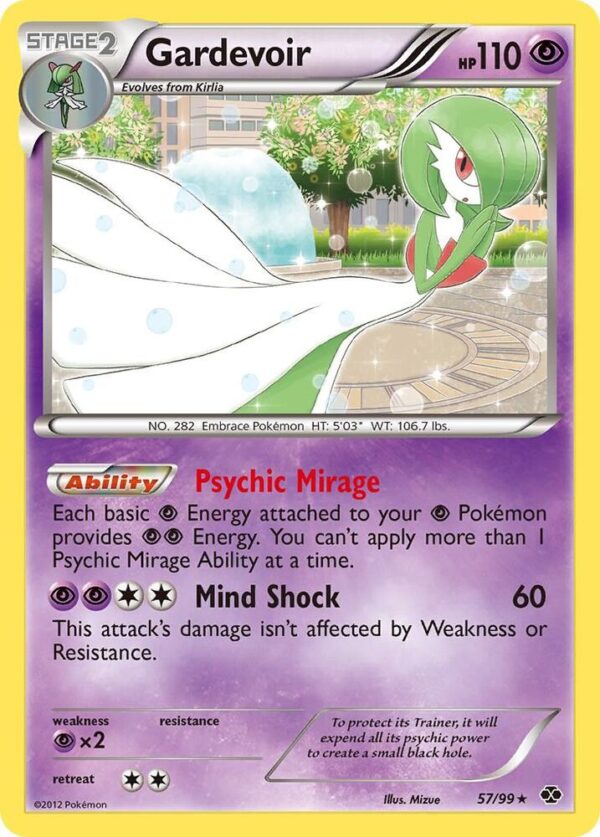 Gardevoir 57/99 Holofoil Next Destinies Gardevoir 57/99 Holofoil Next Destinies