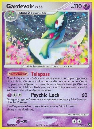 Gardevoir 7/132 Holofoil Secret Wonders