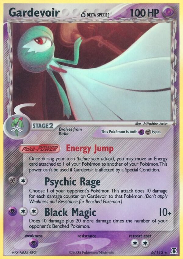 Gardevoir (Delta Species) 6/113 Reverse Holofoil Delta Species