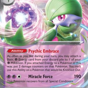 Gardevoir ex 029/091 Holofoil SV: Paldean Fates
