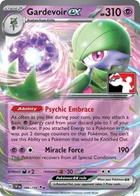 Gardevoir ex | 086/198 | Holofoil | Prize Pack Series Cards Gardevoir ex | 086/198 | Holofoil | Prize Pack Series Cards