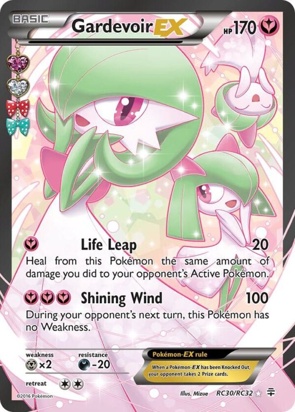 Gardevoir EX (Full Art) RC30/RC32 Holofoil Generations: Radiant Collection
