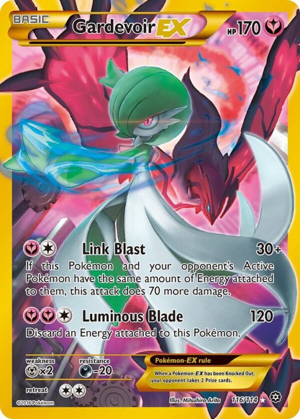Gardevoir EX (Secret) 116/114 Holofoil XY – Steam Siege