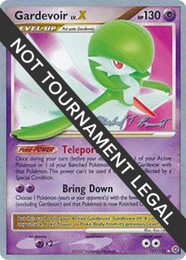 Gardevoir LV.X 2010 (Michael Pramawat) 131/132 Normal World Championship Decks