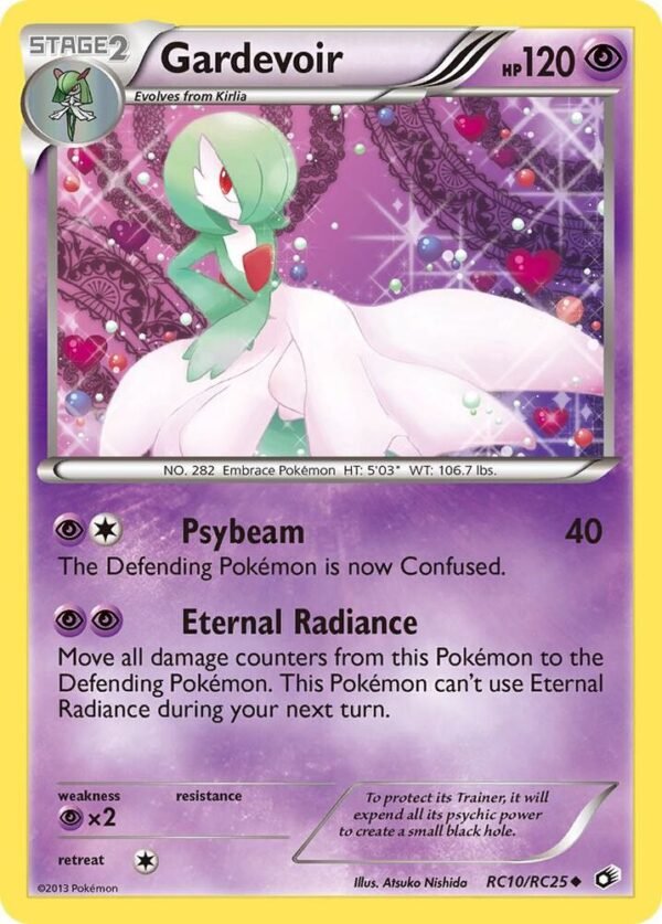 Gardevoir RC10/RC25 Holofoil Legendary Treasures: Radiant Collection Gardevoir RC10/RC25 Holofoil Legendary Treasures: Radiant Collection