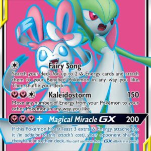 Gardevoir & Sylveon GX (204) (Full Art) 204/214 Holofoil SM – Unbroken Bonds Gardevoir & Sylveon GX (204) (Full Art) 204/214 Holofoil SM – Unbroken Bonds