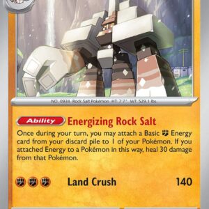 Garganacl 104/182 Holofoil SV04: Paradox Rift