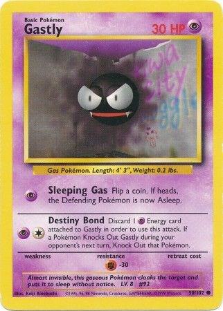 Gastly 050/102 Normal Base Set