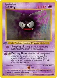 Gastly | 050/102 | 1st Edition | Base Set (Shadowless)