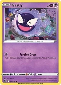 Gastly | 064/196 | Reverse Holofoil | SWSH11: Lost Origin Gastly | 064/196 | Reverse Holofoil | SWSH11: Lost Origin