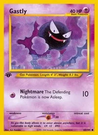 Gastly | 065/105 | 1st Edition | Neo Destiny