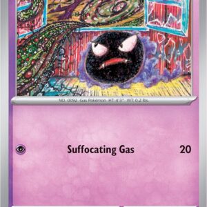 Gastly 092/165 Normal SV: Scarlet & Violet 151 Gastly 092/165 Normal SV: Scarlet & Violet 151