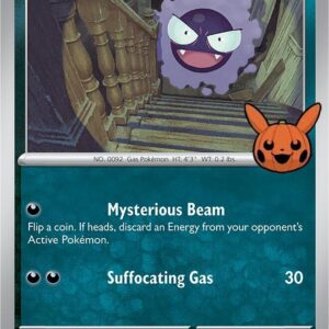 Gastly 102/162 Normal Trick or Trade BOOster Bundle 2024