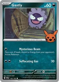 Gastly | 102/162 | Normal | Trick or Trade BOOster Bundle 2024