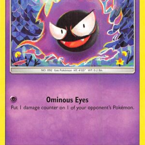 Gastly 36/111 Reverse Holofoil SM – Crimson Invasion