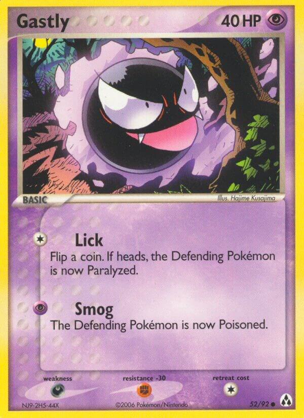 Gastly 52/92 Normal Legend Maker Gastly 52/92 Normal Legend Maker