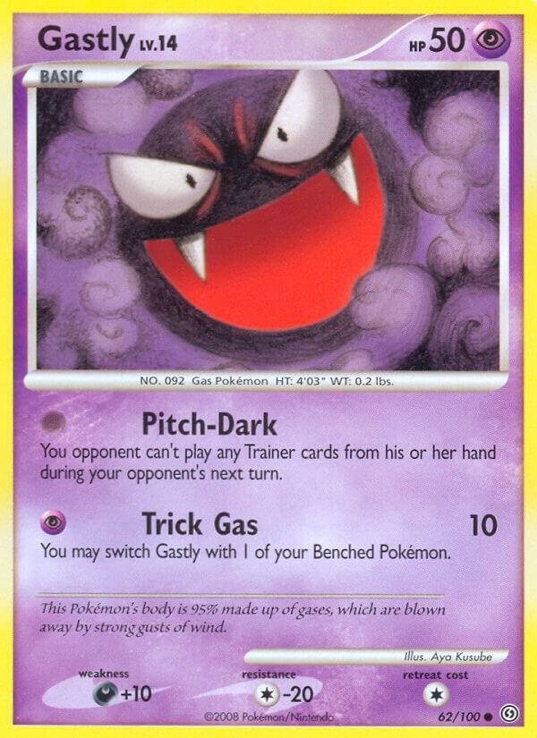 Gastly 62/100 Normal Stormfront Gastly 62/100 Normal Stormfront
