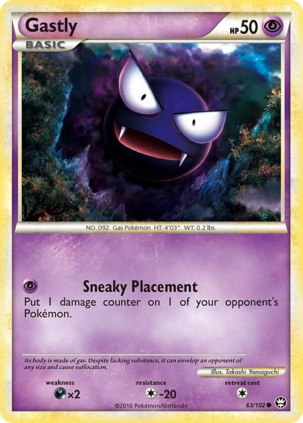 Gastly 63/102 Normal Triumphant