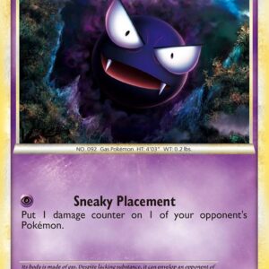Gastly 63/102 Reverse Holofoil Triumphant