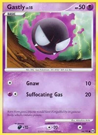 Gastly (64) | 64/99 | Normal | Arceus