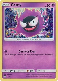 Gastly | 7/12 | 007/012 | Holofoil | McDonald's Promos 2019