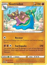 Gastrodon | 102/196 | Reverse Holofoil | SWSH11: Lost Origin