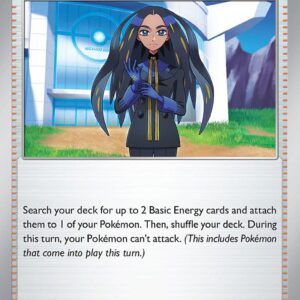 Geeta 188/197 Holofoil SV03: Obsidian Flames Geeta 188/197 Holofoil SV03: Obsidian Flames