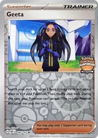 Geeta | 188/197 (Regional Championships) | Reverse Holofoil | League & Championship Cards