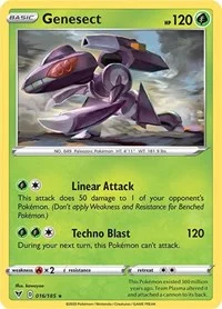 Genesect | 016/185 | Reverse Holofoil | SWSH04: Vivid Voltage