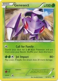 Genesect | 10/101 (BW Plasma Blast) | 010/101 | Holofoil | Deck Exclusives