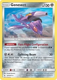Genesect | 127/214 | Reverse Holofoil | SM - Unbroken Bonds