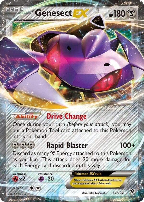Genesect EX 64/124 Holofoil XY – Fates Collide