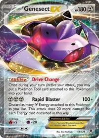 Genesect EX | 64/124 | Holofoil | XY - Fates Collide