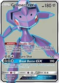 Genesect GX (Full Art) | 204/214 | Holofoil | SM - Lost Thunder