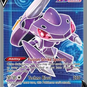 Genesect V (Full Art) 254/264 Holofoil SWSH08: Fusion Strike Genesect V (Full Art) 254/264 Holofoil SWSH08: Fusion Strike