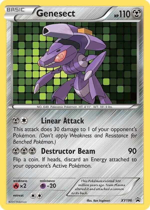 Genesect XY196 Holofoil XY Promos Genesect XY196 Holofoil XY Promos