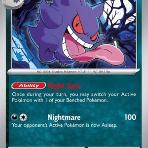 Gengar 057/091 Normal SV: Paldean Fates