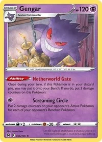 Gengar | 066/196 | Holofoil | SWSH11: Lost Origin
