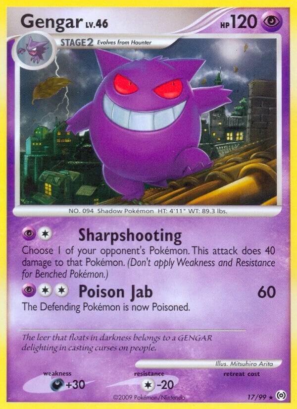 Gengar (17) 17/99 Reverse Holofoil Arceus Gengar (17) 17/99 Reverse Holofoil Arceus