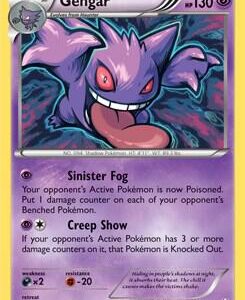Gengar 60/162 (XY BREAKthrough) 060/162 Normal Deck Exclusives