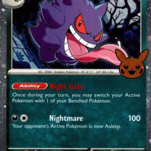 Gengar (Cosmos Holo) 057/091 Holofoil Trick or Trade BOOster Bundle 2024