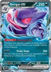 Gengar ex | 104/162 | Holofoil | SV05: Temporal Forces