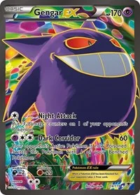 Gengar EX (114 Full Art) | 114/119 | Holofoil | XY - Phantom Forces