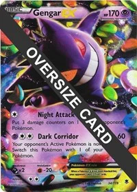 Gengar EX | 34/119 | 034/119 | Holofoil | Jumbo Cards