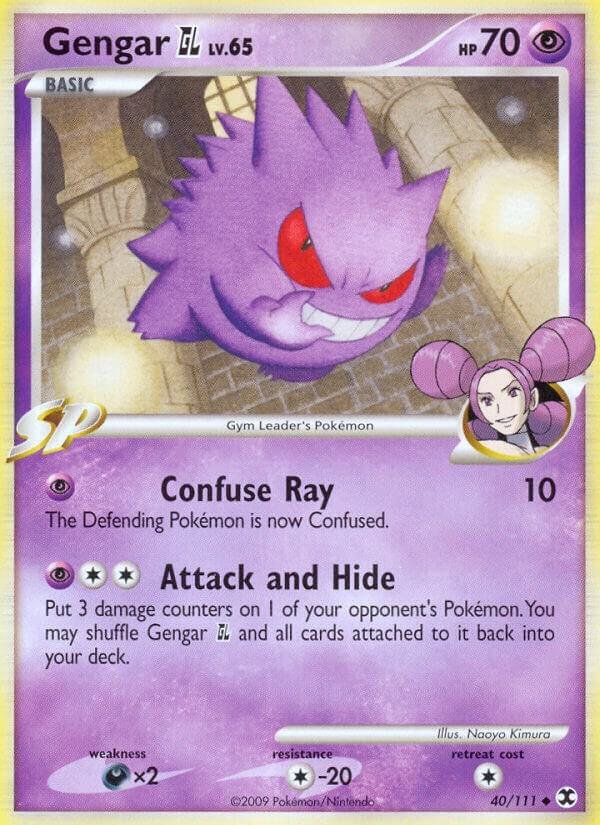 Gengar GL 40/111 Reverse Holofoil Rising Rivals