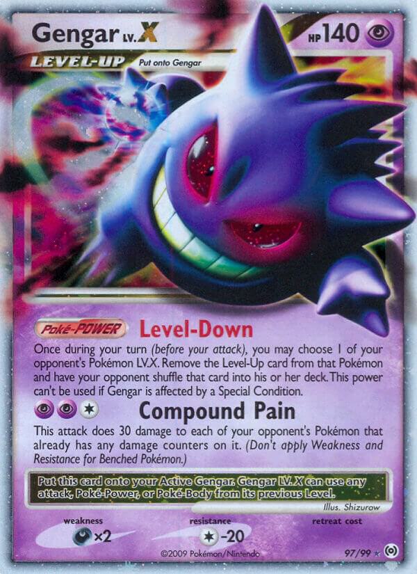 Gengar Lv.X 97/99 Holofoil Arceus