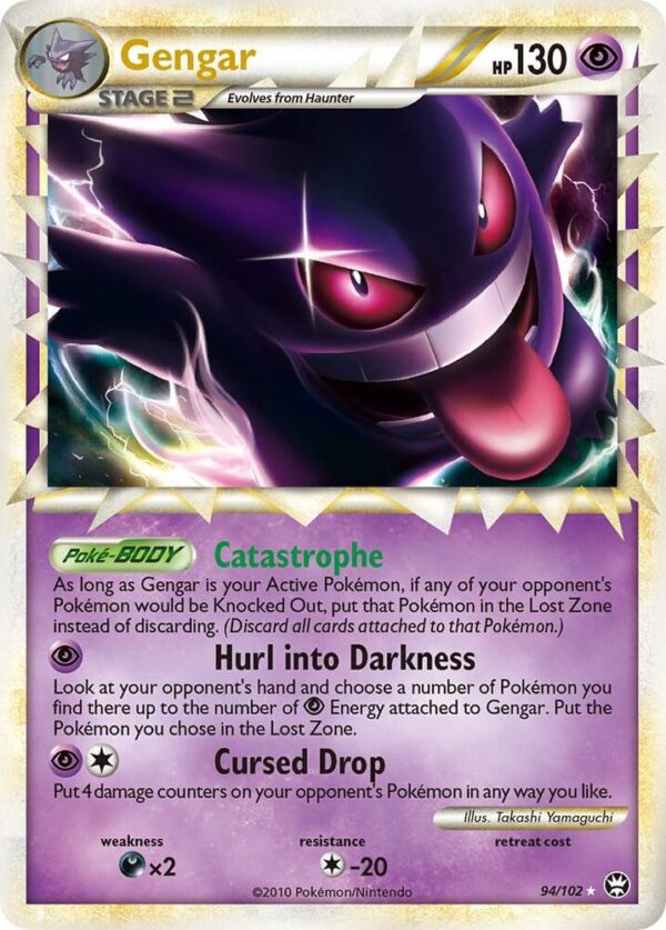 Gengar (Prime) 94/102 Holofoil Triumphant