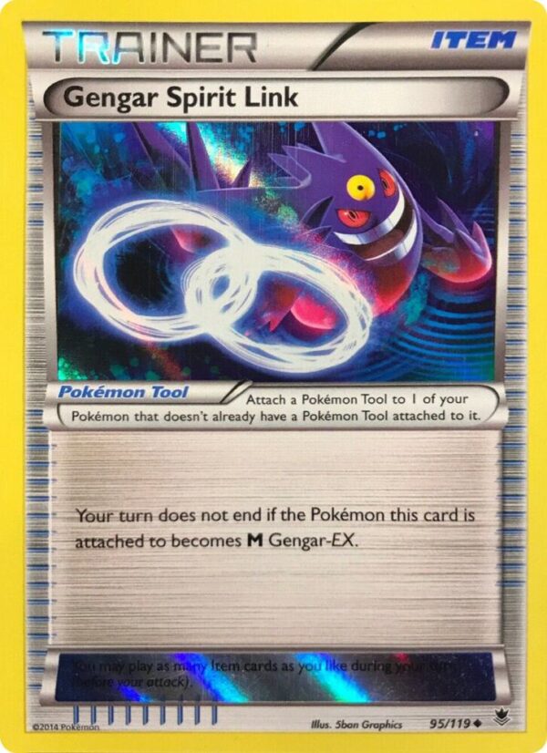 Gengar Spirit Link 95/119 (Alternate Holo) (Gamestop Exclusive) 095/119 Holofoil Miscellaneous Cards & Products