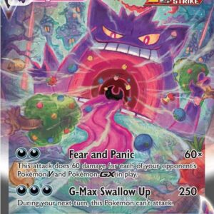 Gengar VMAX (Alternate Art Secret) 271/264 Holofoil SWSH08: Fusion Strike